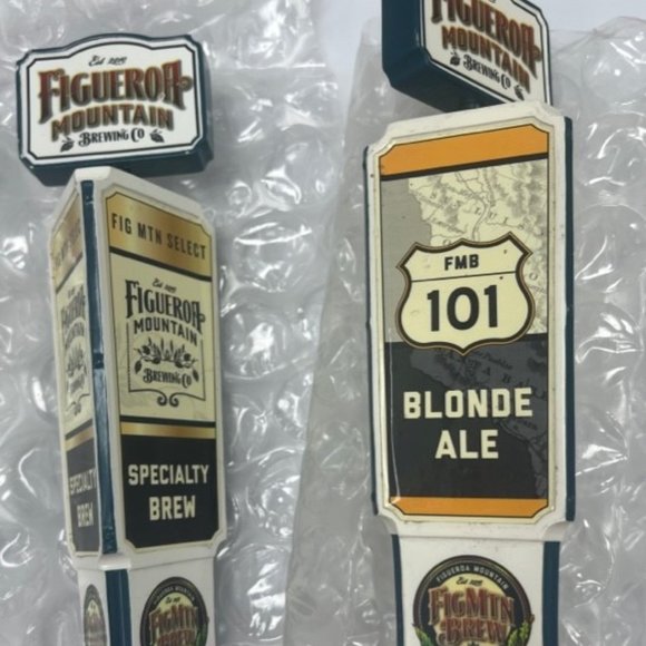 beer tap handles Figueroa Moutain Brewing Co. Tap handles  Lot of 2 - Picture 1 of 3